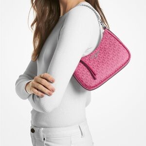 🎉 MICHAEL MICHAEL KORS
Jet Set Charm Small Signature Logo Pochette